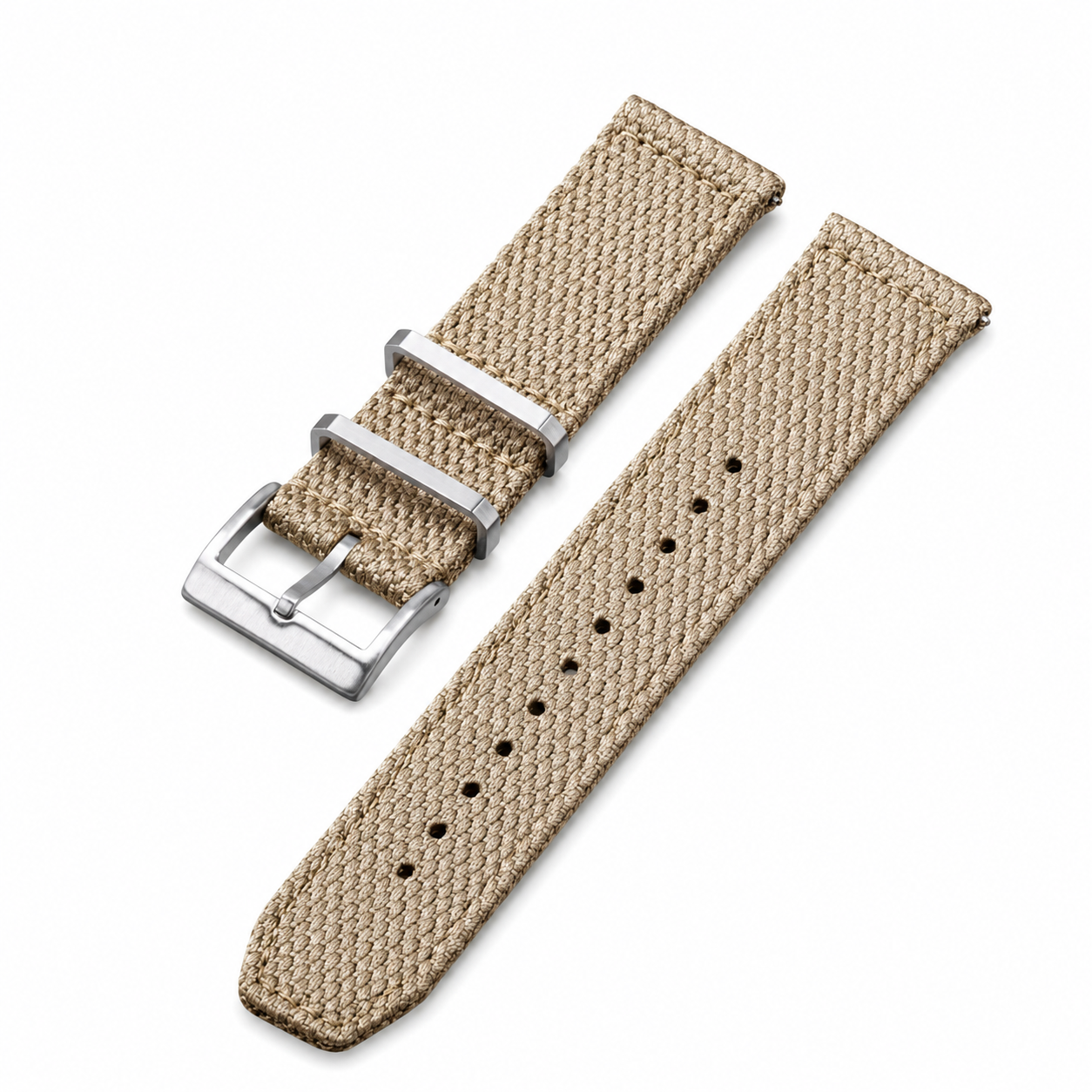 Bracelet Montre pour Homme en Lin & Nylon - Rapide - Unisersel