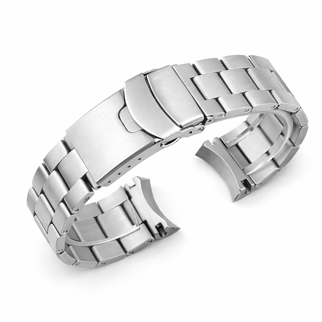 Solid Stainless Steel Watch Bracelet 22mm for Seiko - Prospex / 5 / Diver