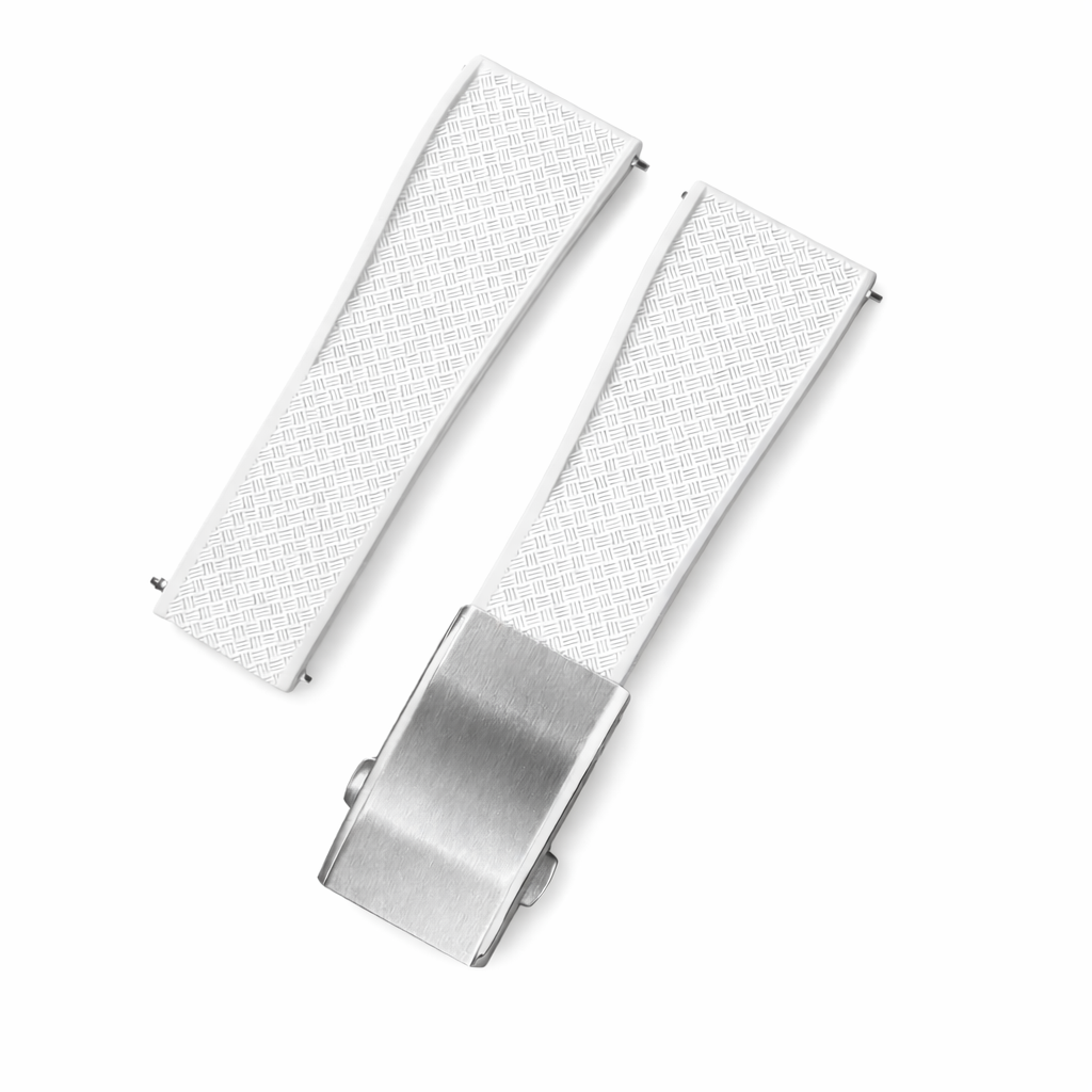 Bracelet Montre Caoutchouc FKM - Racing - Libération Rapide - Boucle Déployante - CTS