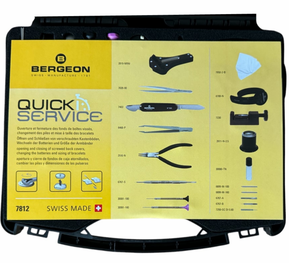 Bergeon 7812 - Kit professionnel horloger