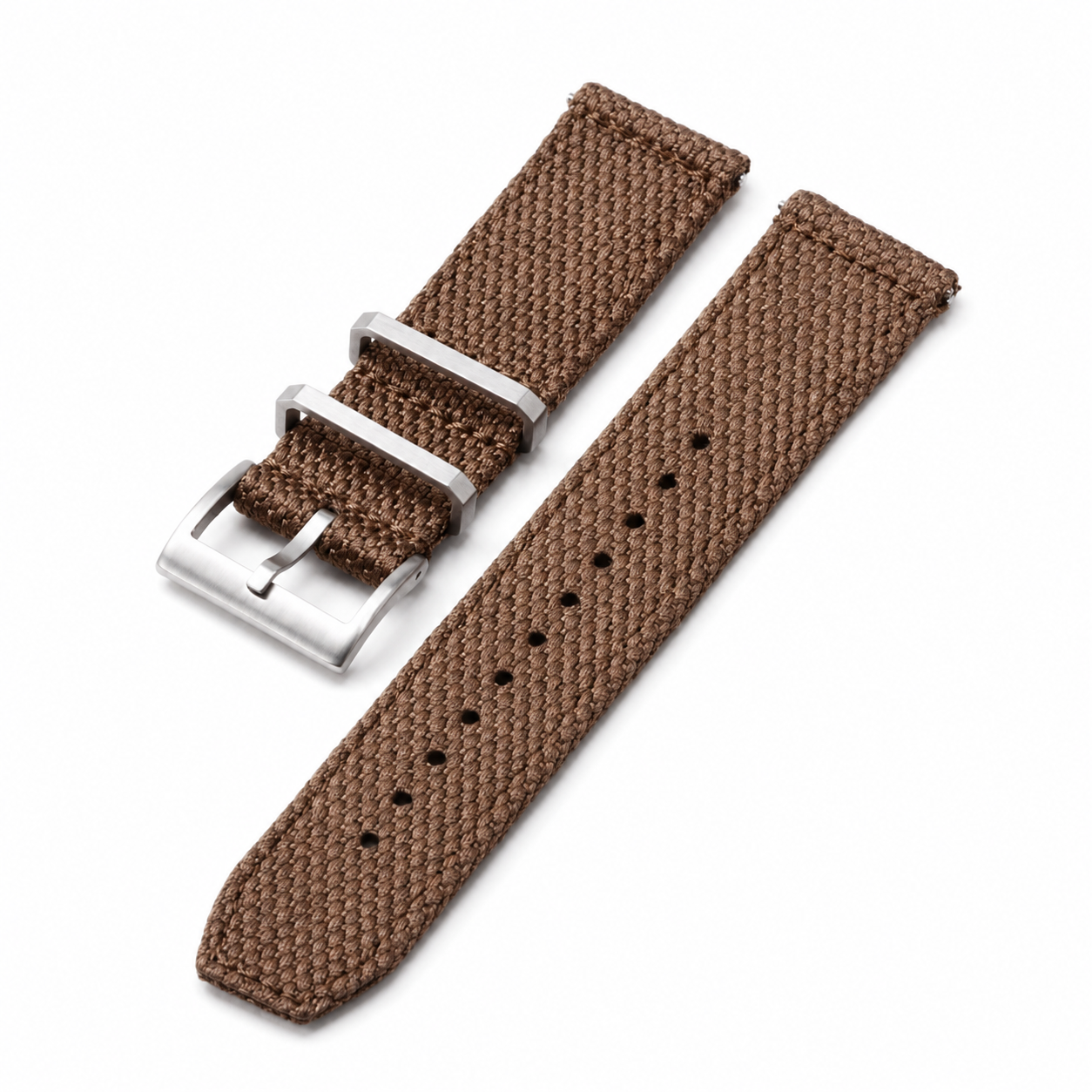 Bracelet Montre pour Homme en Lin & Nylon - Rapide - Unisersel