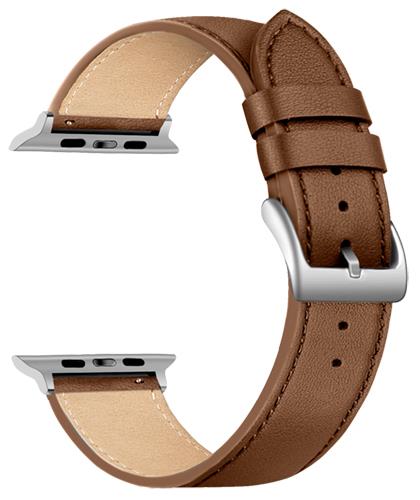 Bracelet Cuir - Libération Rapide - Compatible avec Apple Watch