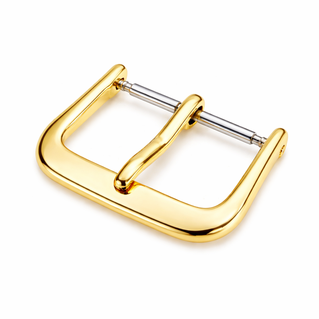 Schließe für Uhren & Nato-Armband - Aluminium Gold Hochglanzpoliert | 1,75 mm - 1 Stk