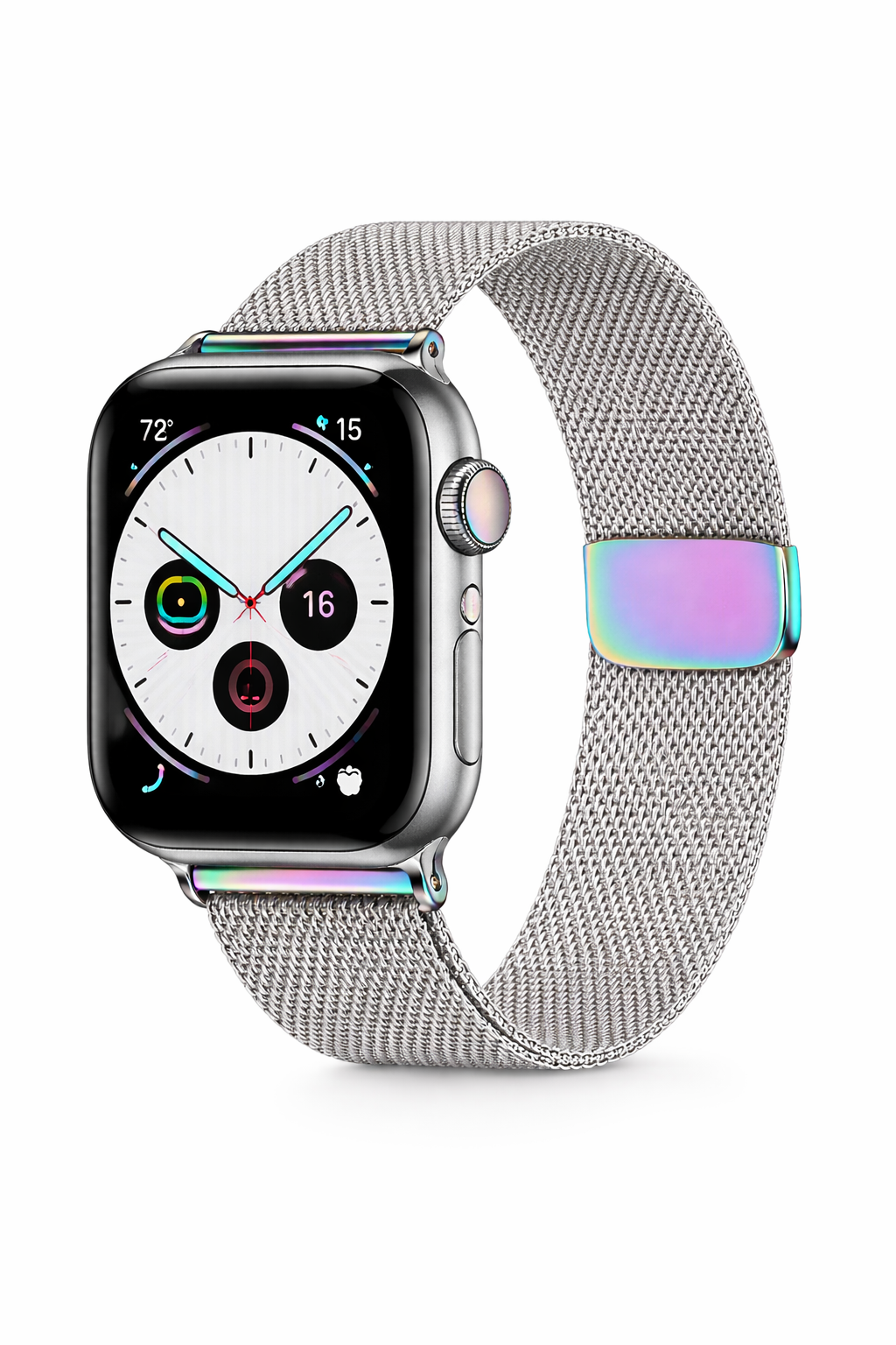 Colourful Milanese Mesh Strap for Apple Watch - Magnetic Steel Band