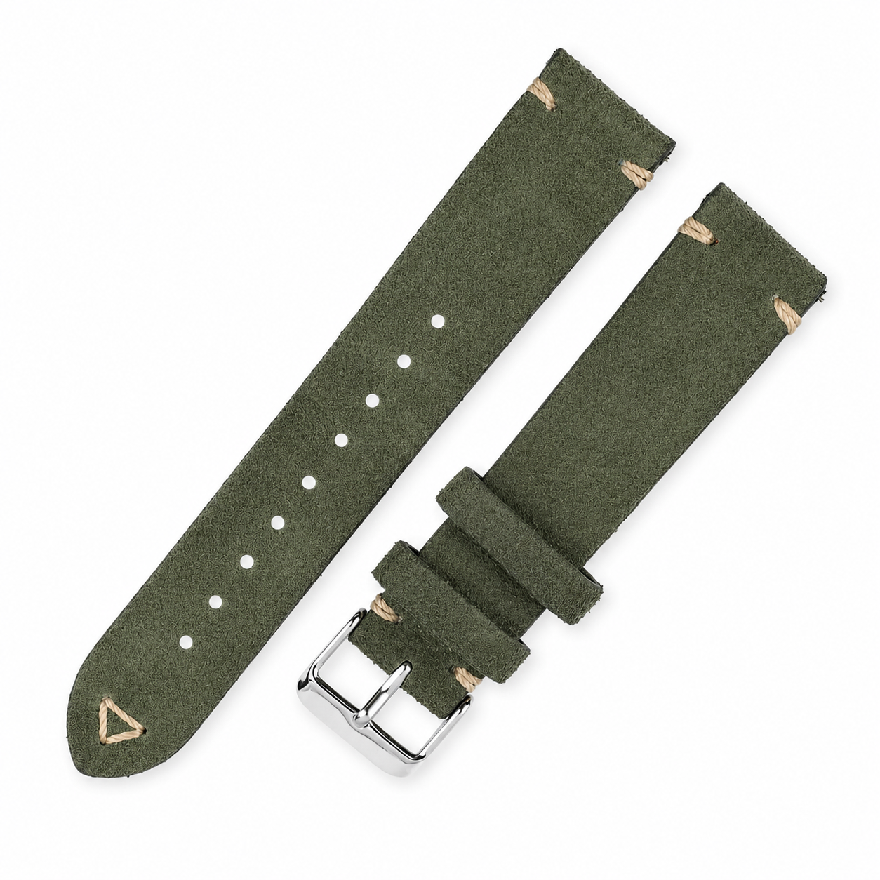 Uhrenarmband Wildleder - Dornschließe - Universal