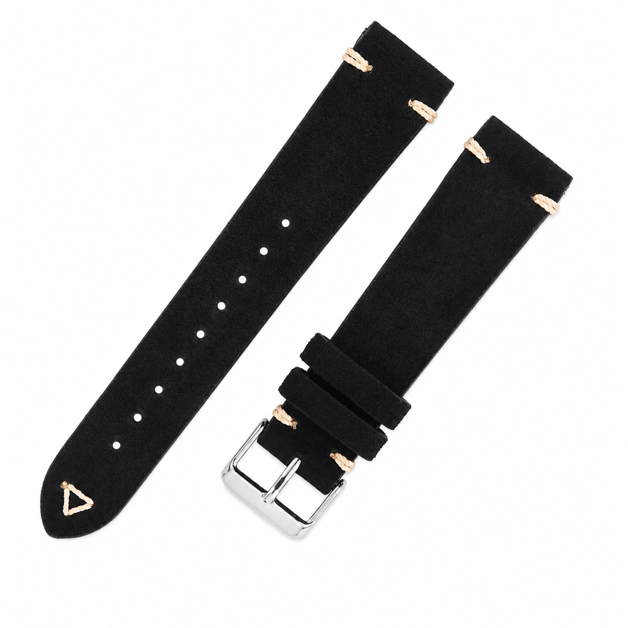 Uhrenarmband Wildleder - Dornschließe - Universal