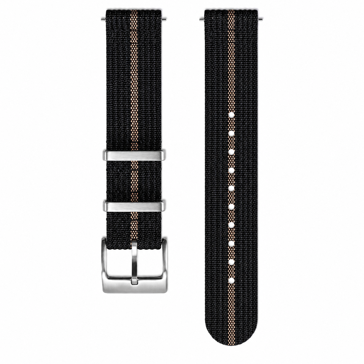 Bracelet Montre en Nylon 1,3mm / Boucle Ardillon - Rapide - Universel