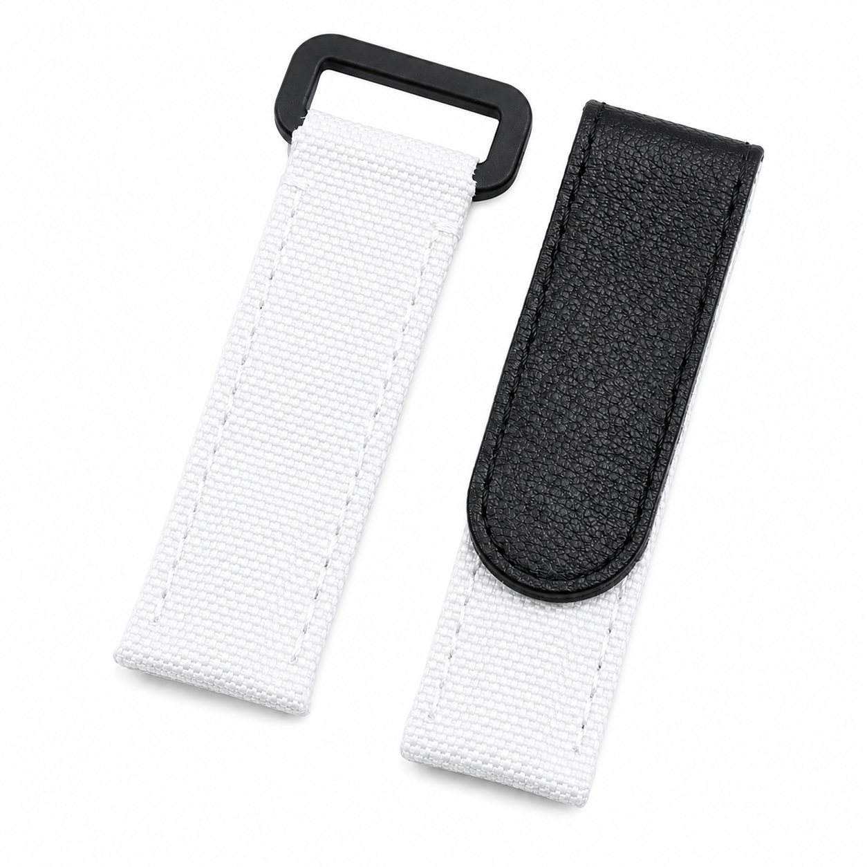 Bracelet Montre Scratch en Toile de Voile & Cuir - Universel