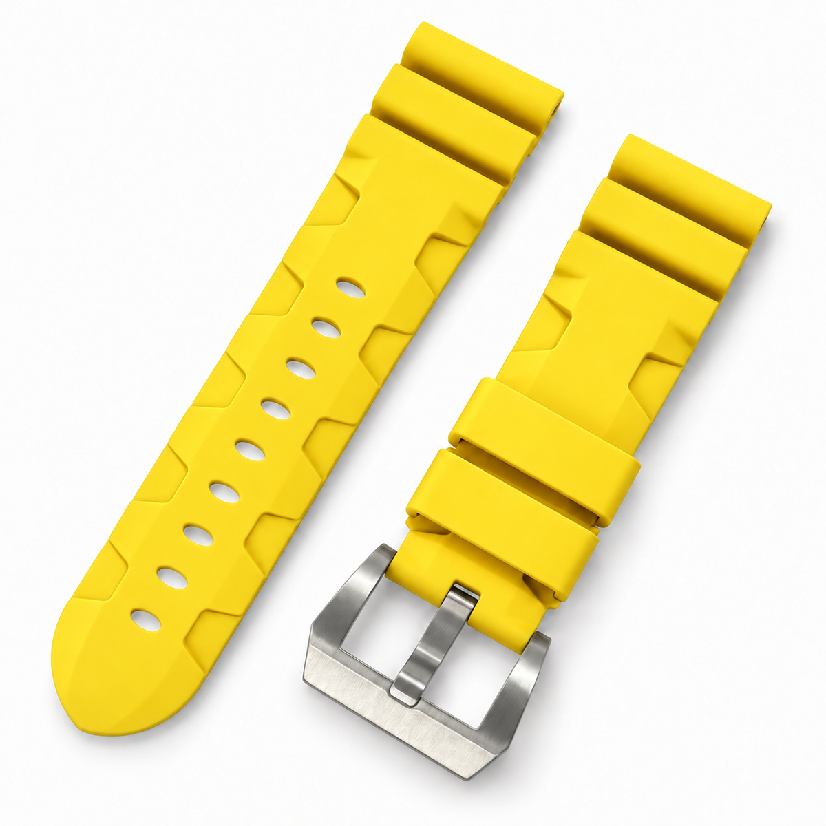 Bracelet Montre en Caoutchouc FKM APEX Diver – Tubes / Boucle à Vis - Universel / Premium