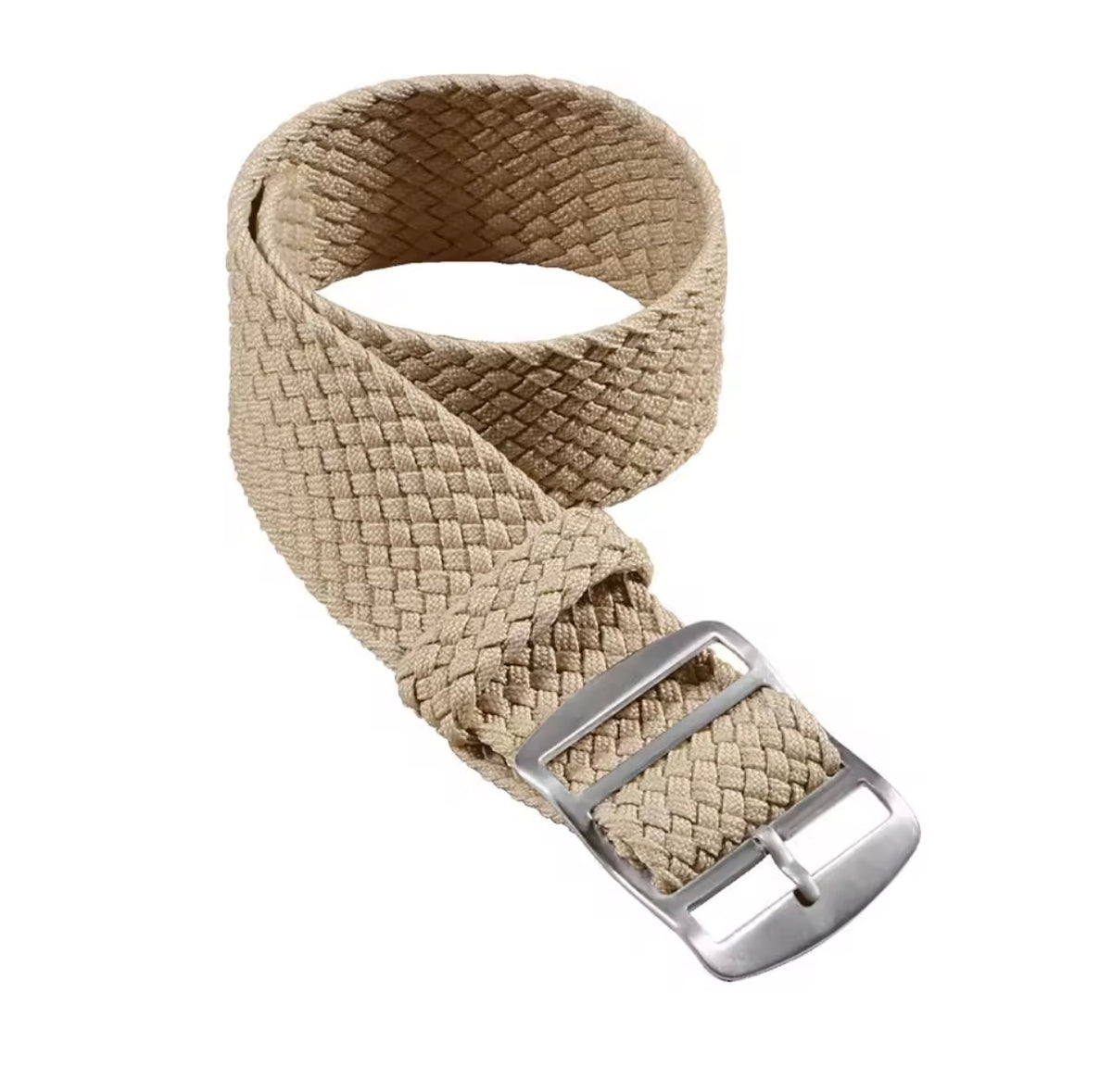 Bracelet NATO Nylon Perlon 1,2mm / Boucle Acier Brossé