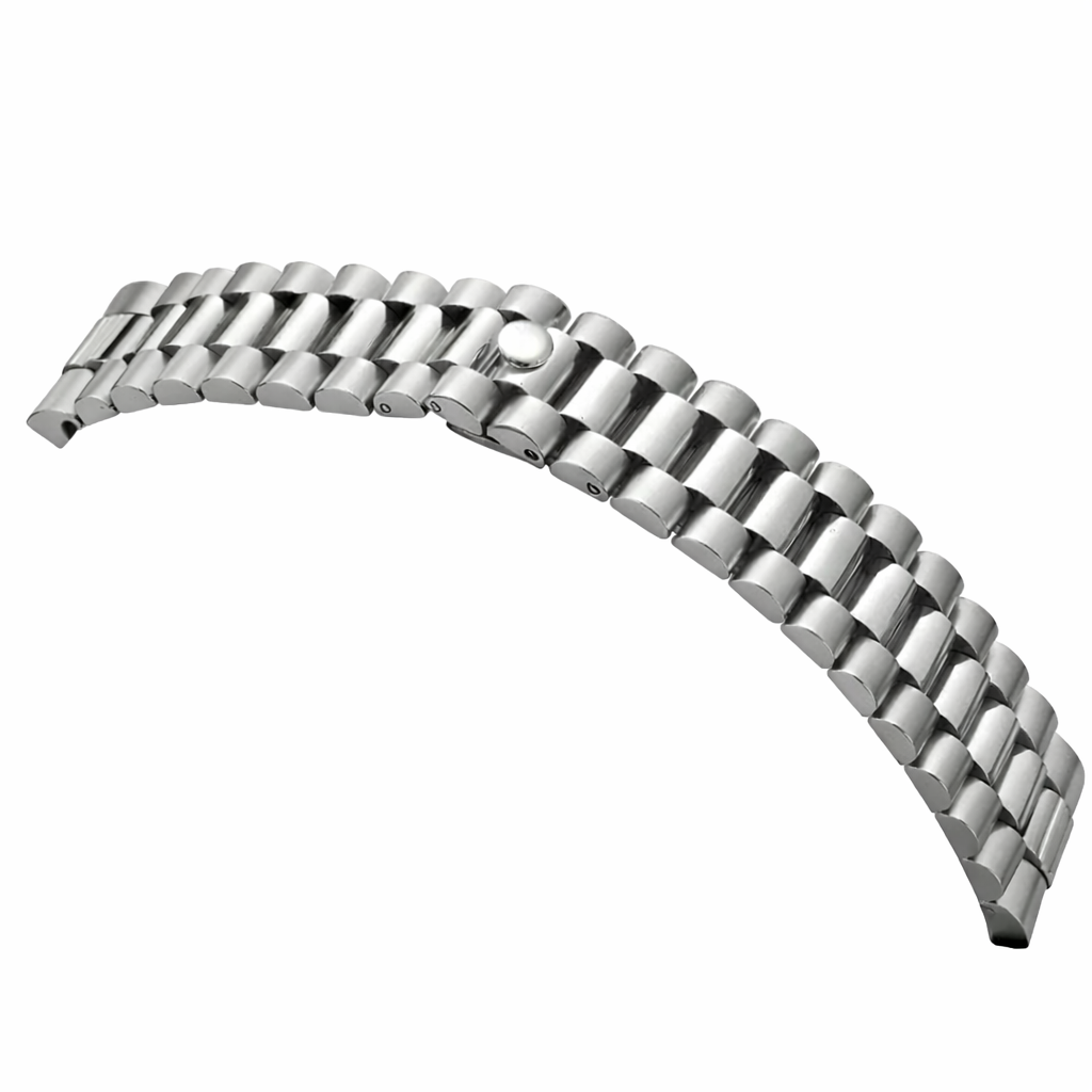 Watch Bracelet 316L Steel for Rolex - 20mm Solid / Curved