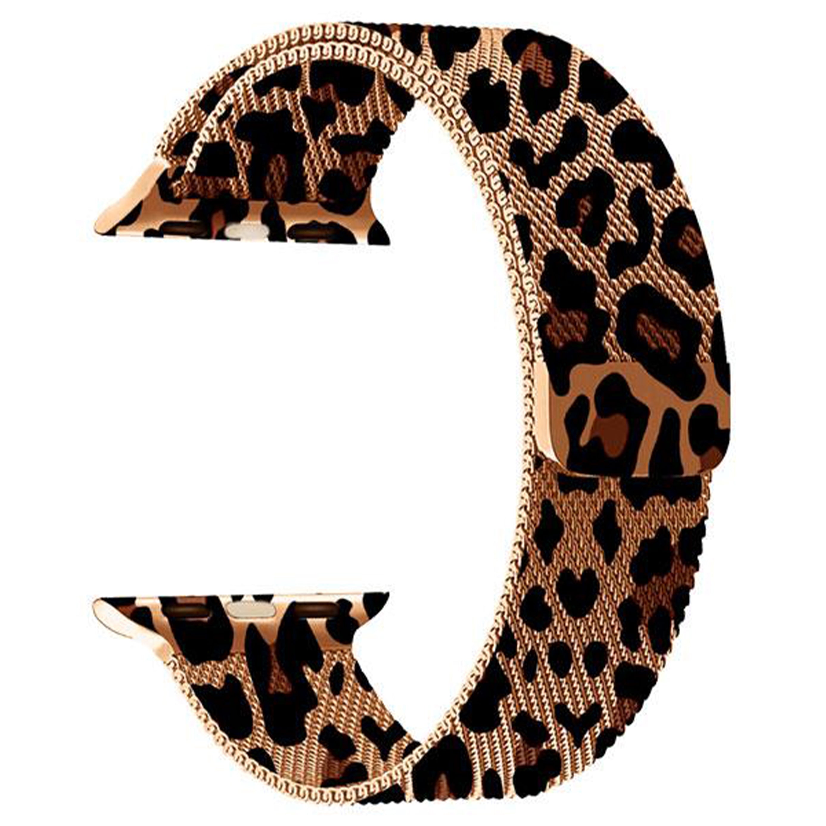 Bracelet Milanais - Compatible Apple Watch – Maille Acier Inoxydable - 9 Couleurs au choix