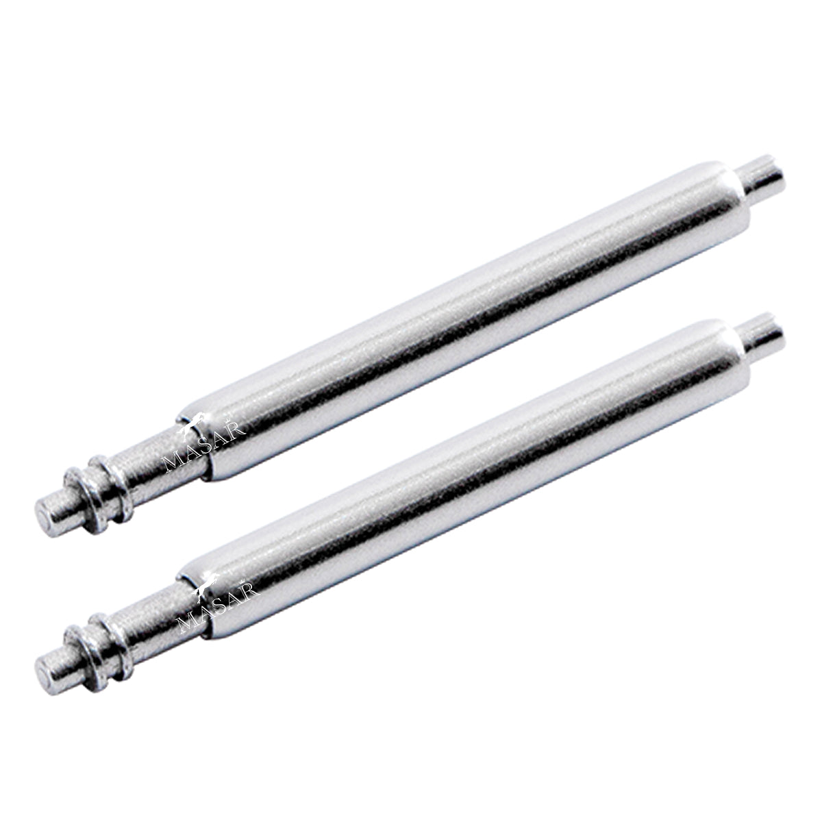 26mm Ø 2,5mm - Barrettes à ressort pour Bracelet de Montre- Compatible Garmin - Inox 316L - 2 Pcs