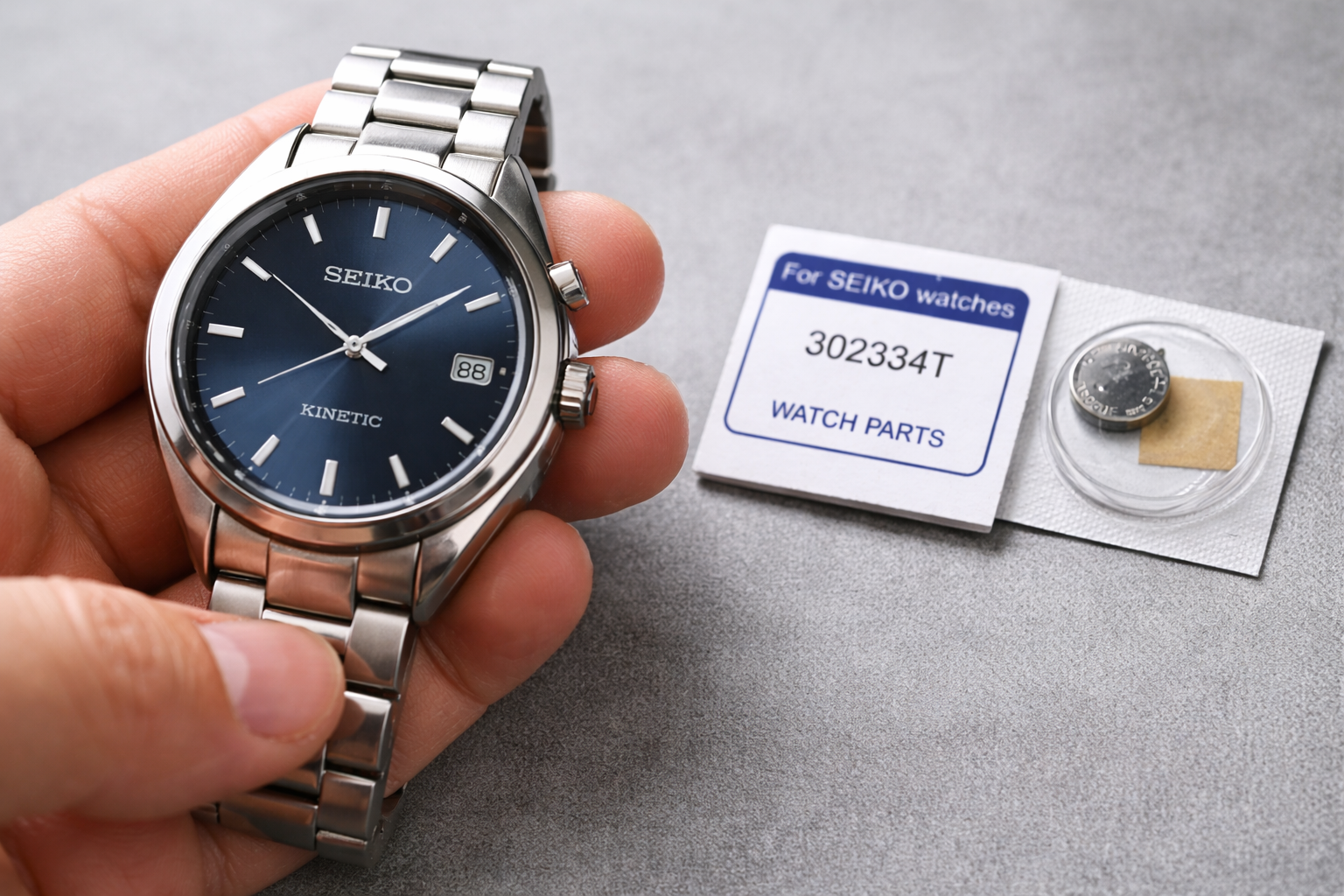 Seiko 3023-34T – Battery / Capacitor, Accumulator - Watch Battery – Replaces 3023-24H