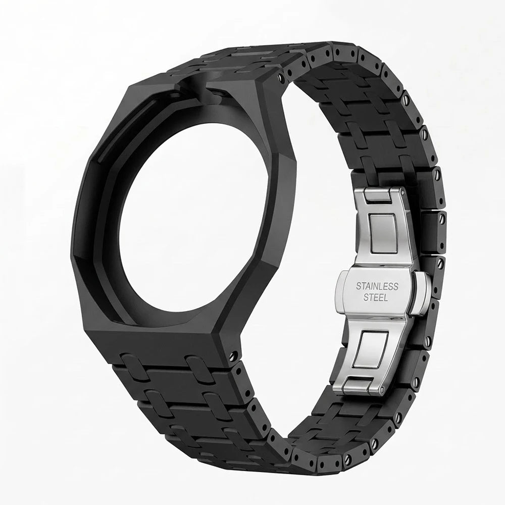 Link Bracelet compatible with Swatch Royal Pop x AP - Lépine → crown at 12 o'clock - Resin
