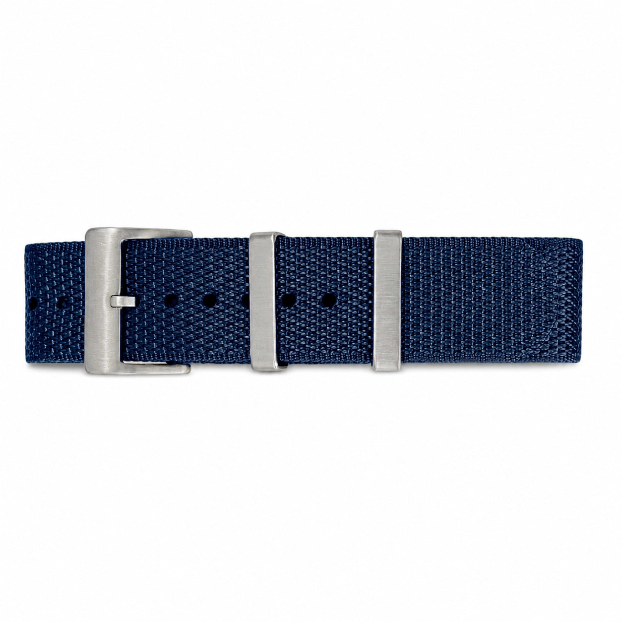 Navy Blue NATO Bracelet - Braided Nylon 1.6mm / 28.5cm