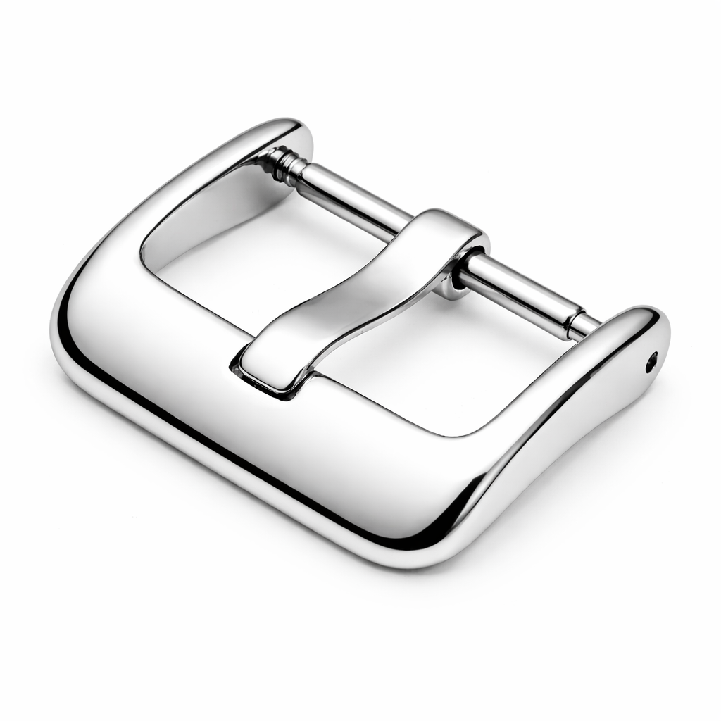 Dornschließe, Uhrenarmbandverschluss – Breite Dornschließe 3 mm – Abgerundetes Frontprofil – 1 Stk.