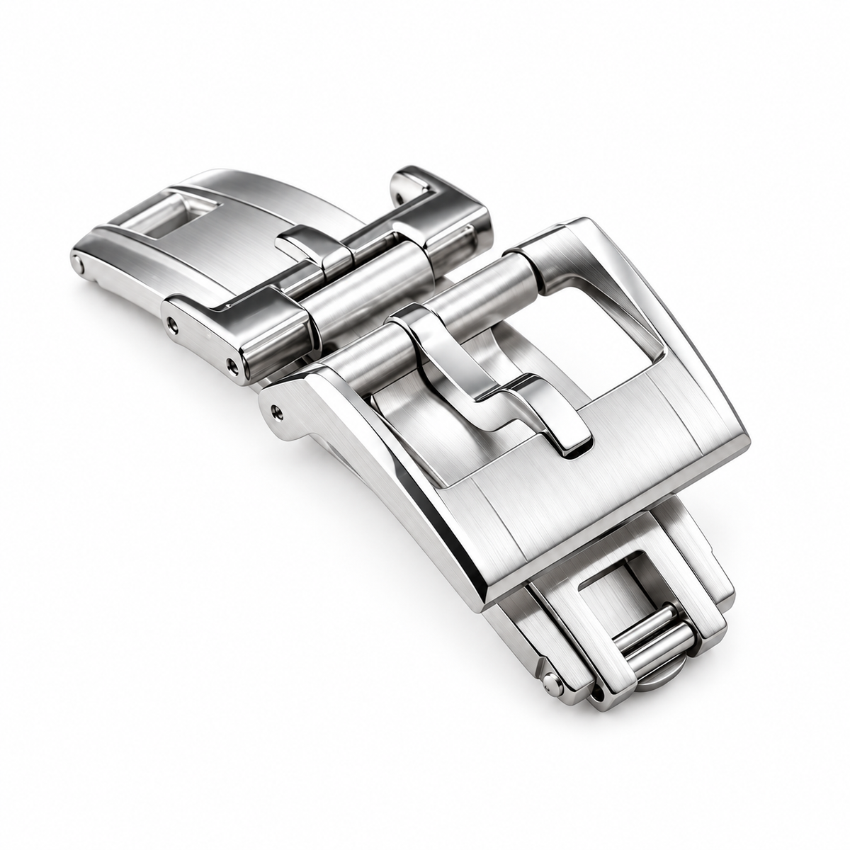 Tang Buckle Deployant Clasp, Interchangeable Buckle for Strap with Holes – 1 Pc