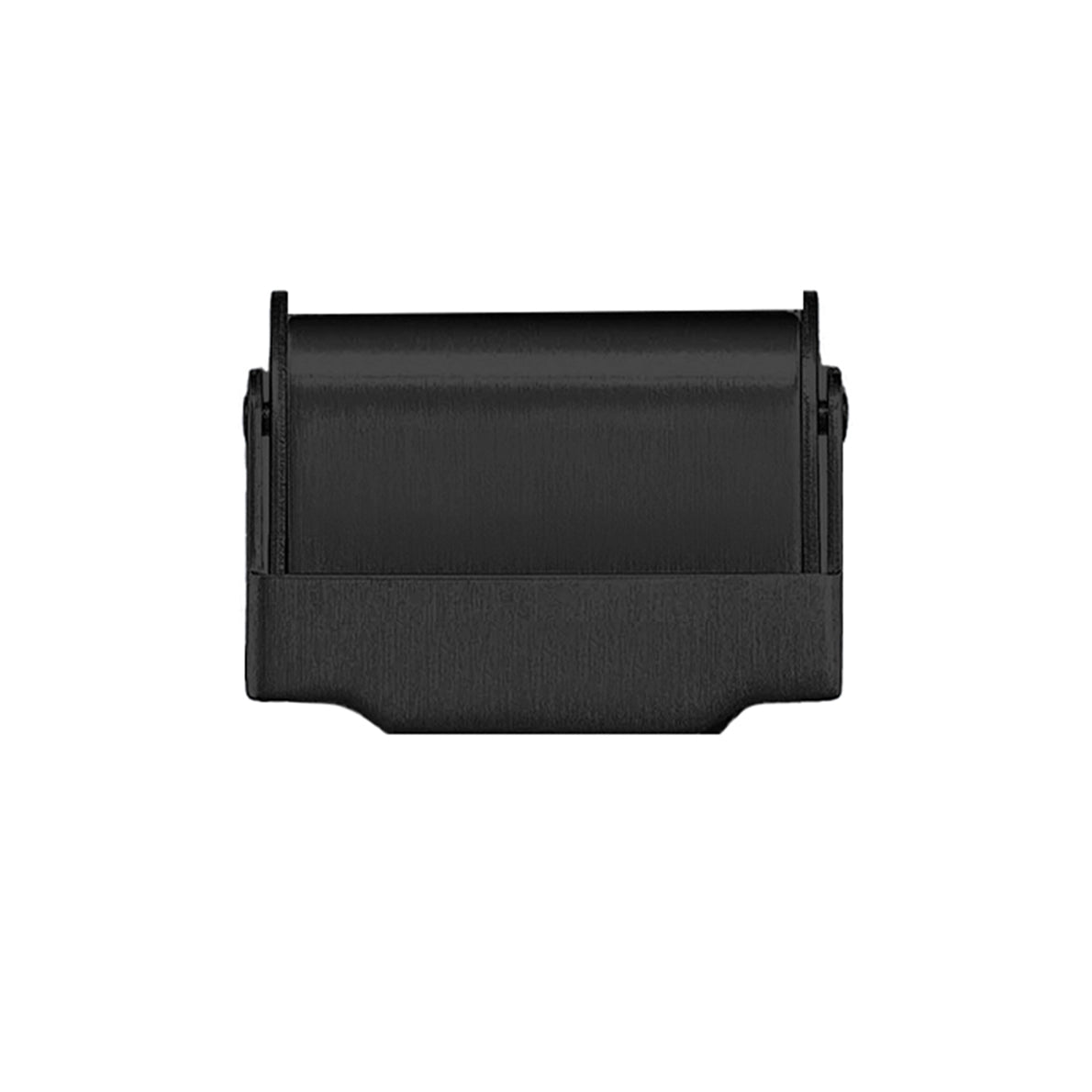 Boucle, Fermoir - Bracelet de Montre épaisseur 1,6mm à 2,1mm - Acier (Maille Milanaise Ø 0,6mm) - Noir