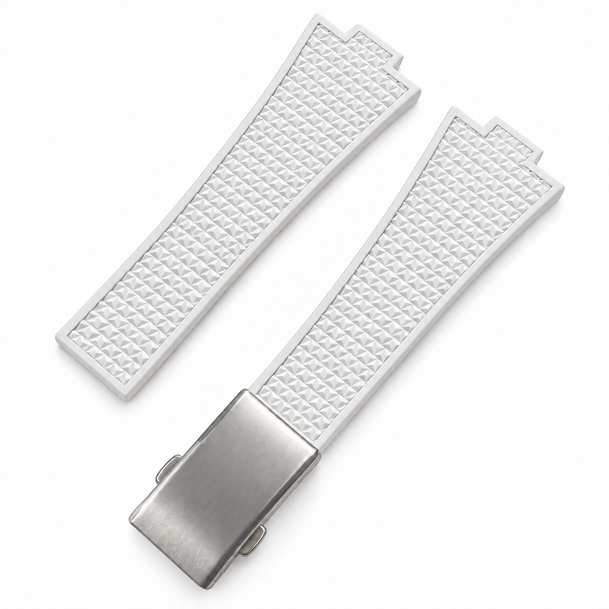 Bracelet en Caoutchouc FKM compatible avec Tissot PRX 40mm - Libération Rapide de 12mm X 27mm