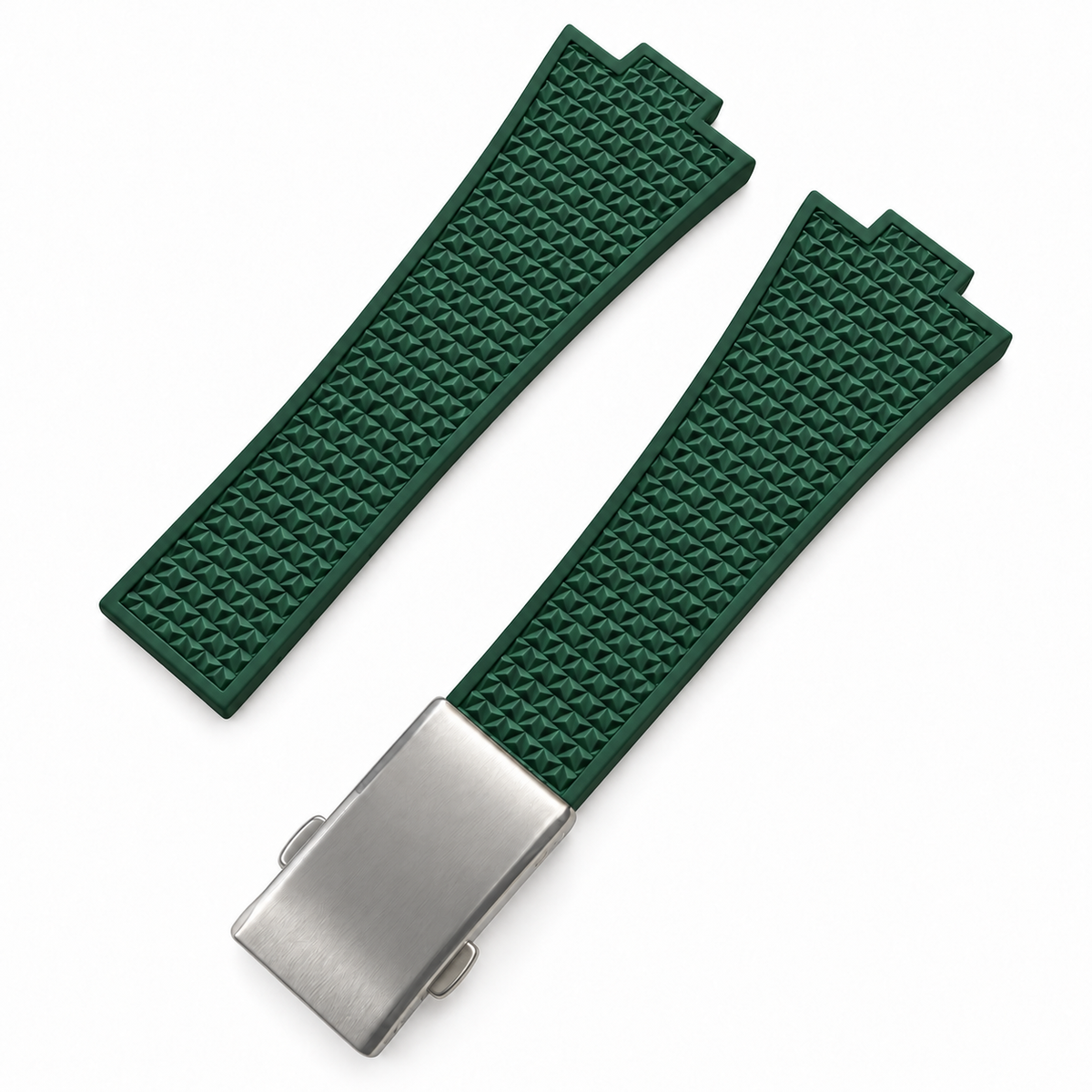 Bracelet en Caoutchouc FKM compatible avec Tissot PRX 40mm - Libération Rapide de 12mm X 27mm