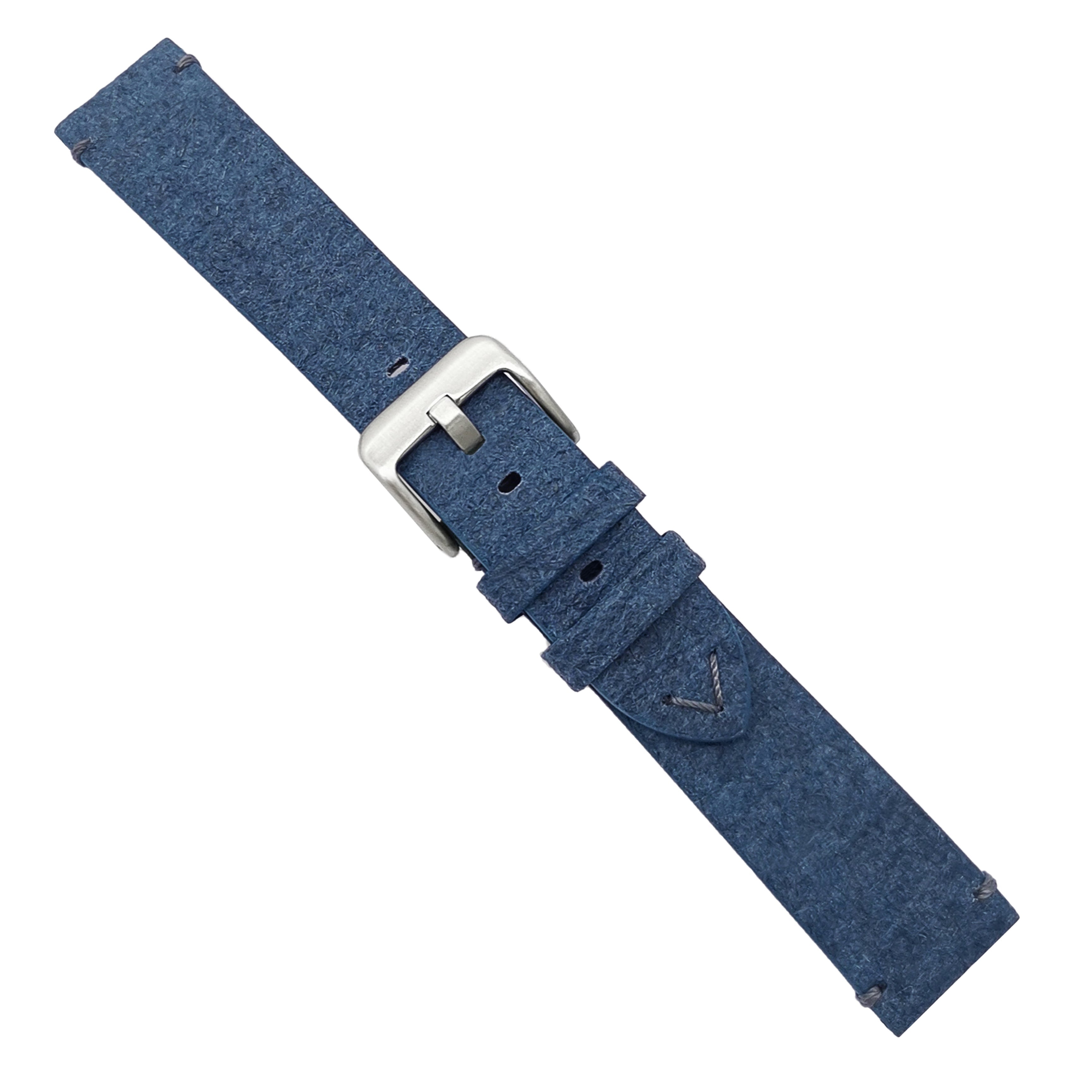 Bracelets Montre Bleu Vegan en Feuilles d'ananas