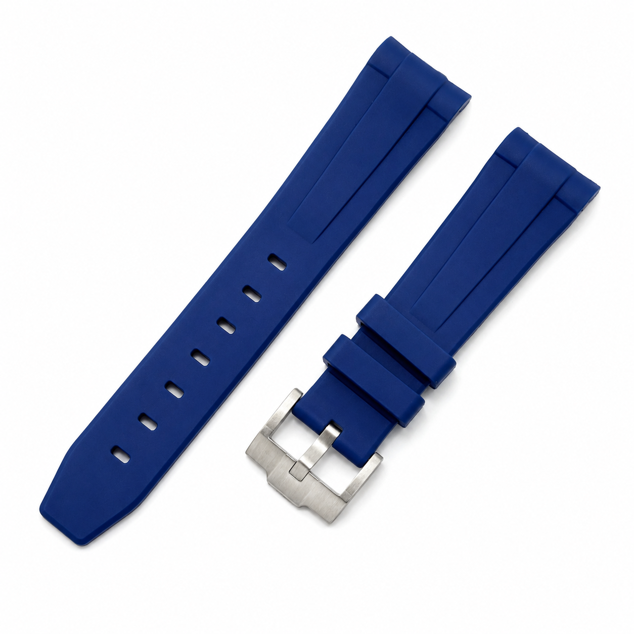 21mm FKM Rubber Strap compatible with Rolex Submariner 41mm - Premium