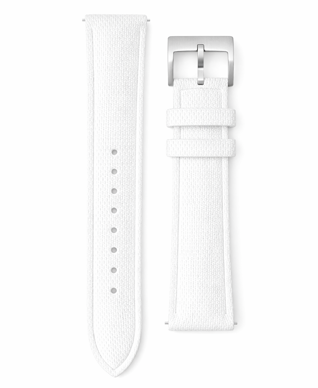 FKM Rubber Watch Strap - Sailcloth Texture - Quick Release - Pin Buckle - Universal