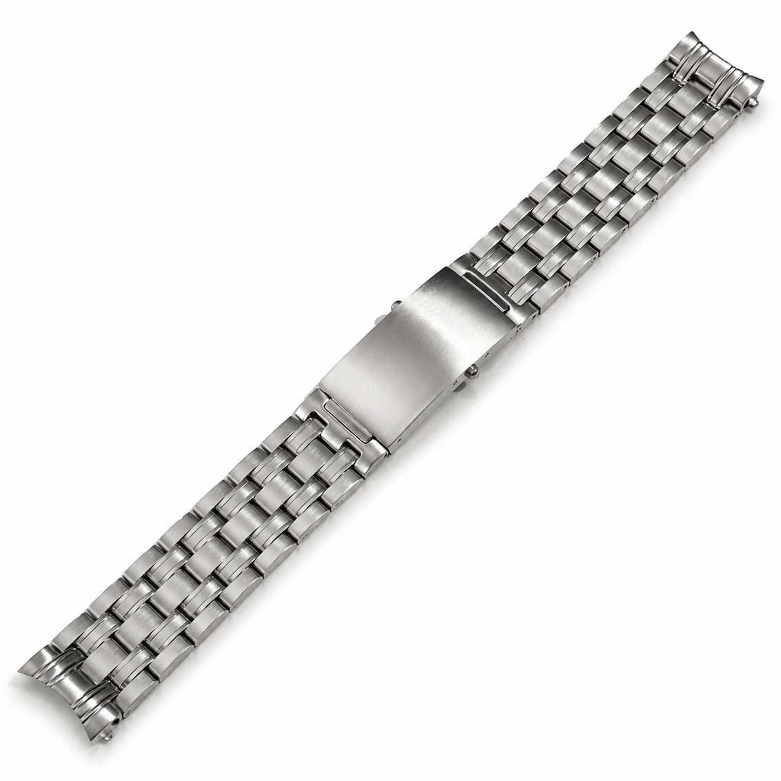 Uhrenarmband, 9 Glieder, Stahl, 20mm, kompatibel mit Omega Seamaster Professional 300M 41 mm (1993–2018) – Premium