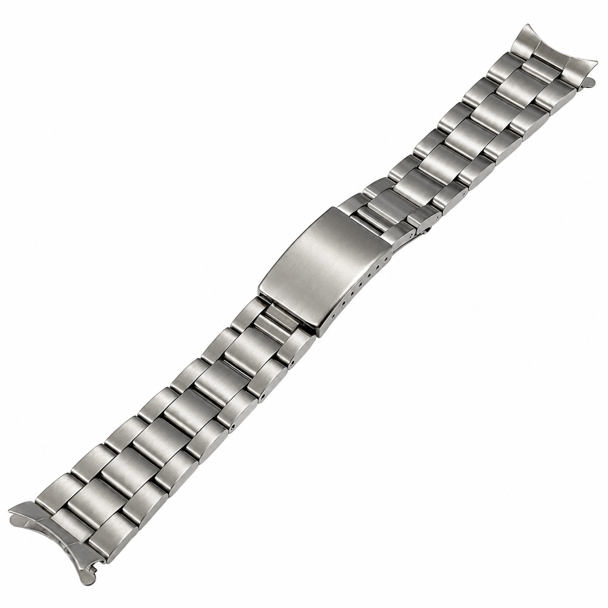 Oyster Watch Bracelet for Rolex / Tudor - Vintage Brushed Steel Link