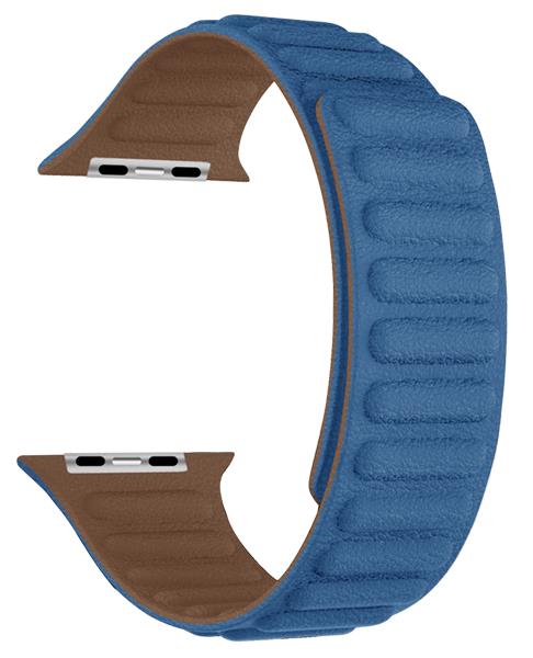Bracelet Cuir Micro Fibre – Compatible avec Apple Watch - Boucle Magnétique