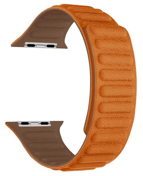 Bracelet Cuir Micro Fibre – Compatible avec Apple Watch - Boucle Magnétique