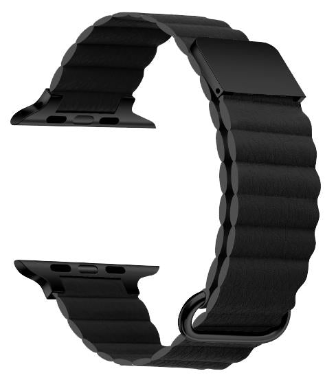 Armband Mikrofaser-Leder – Kompatibel mit Apple Watch – Magnetschnalle
