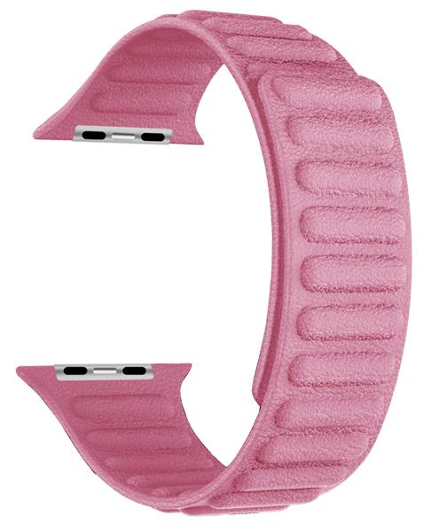 Bracelet Cuir Micro Fibre – Compatible avec Apple Watch - Boucle Magnétique
