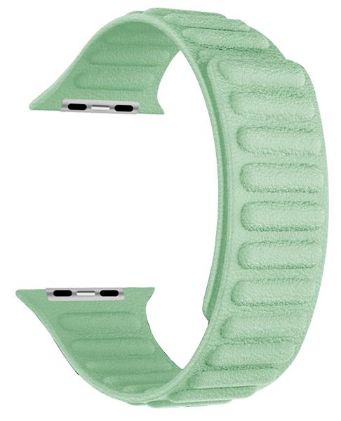 Bracelet Cuir Micro Fibre – Compatible avec Apple Watch - Boucle Magnétique