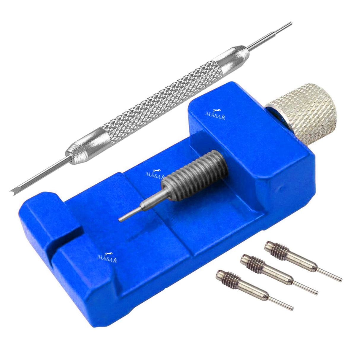 Kit Chasse-Goupille pour Raccourcir et Ajuster les Maillons de Montre - Jusqu'à 30mm
