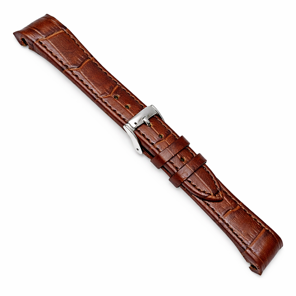 Uhrarmband aus mattem italienischem Leder für Rolex - GMT & Oyster - gewölbt - universell