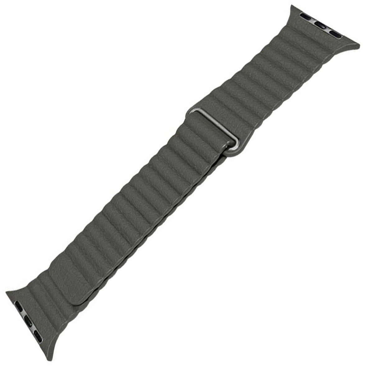 Mikrofaser-Lederarmband – kompatibel mit Apple Watch – Magnetschnalle