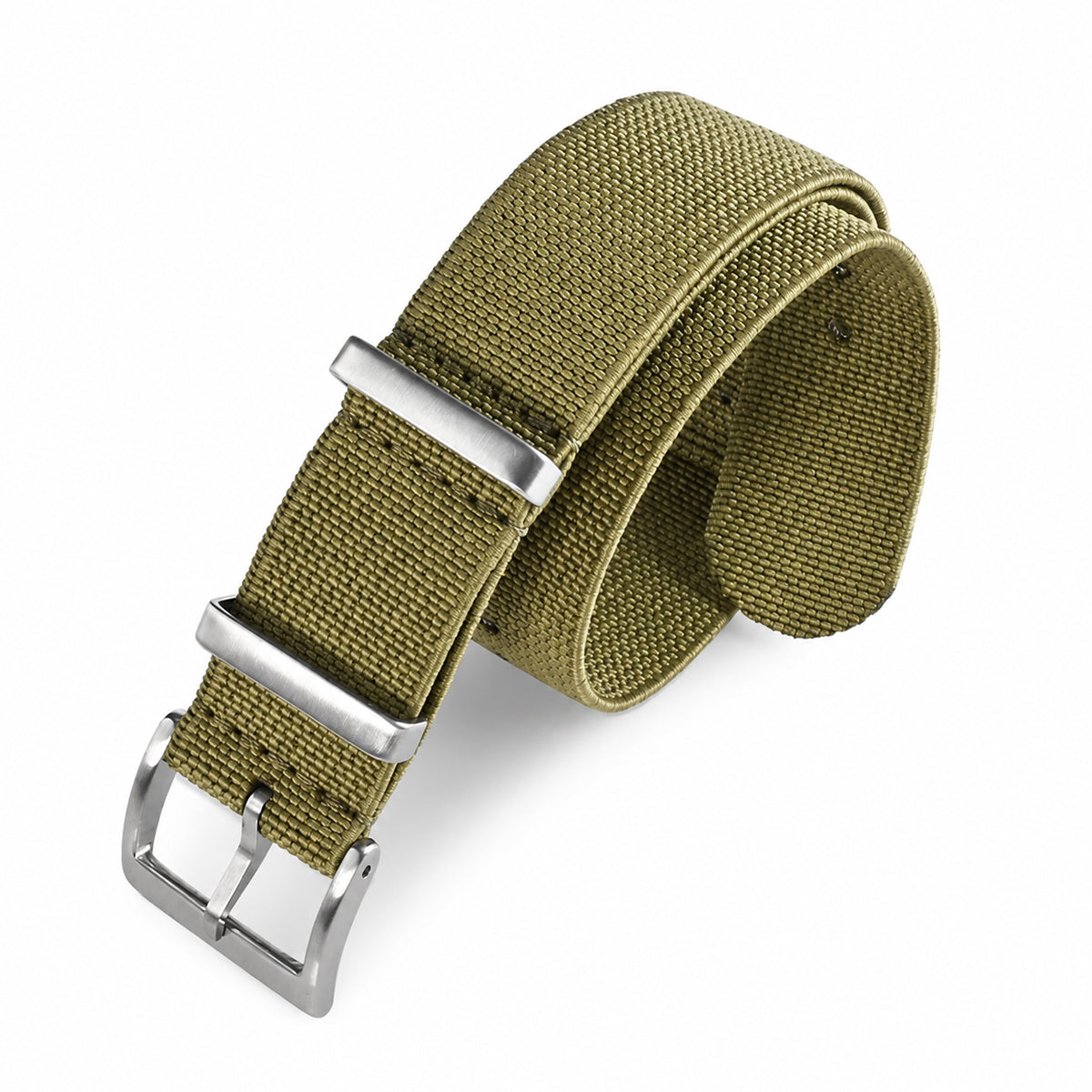 Premium Bracelet NATO Parachute en Nylon Élastique - 28cm - 19mm / 20mm