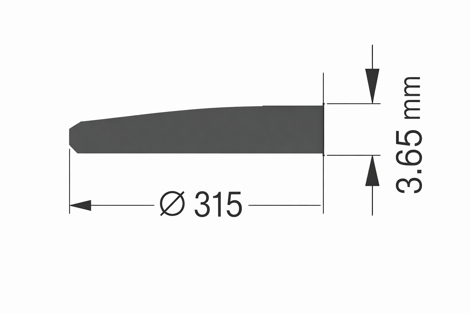 Uhrenglas Dome Kristall für Seiko 7T34-6A00, 7T34-6A09, H801-6001 - 1 Stk