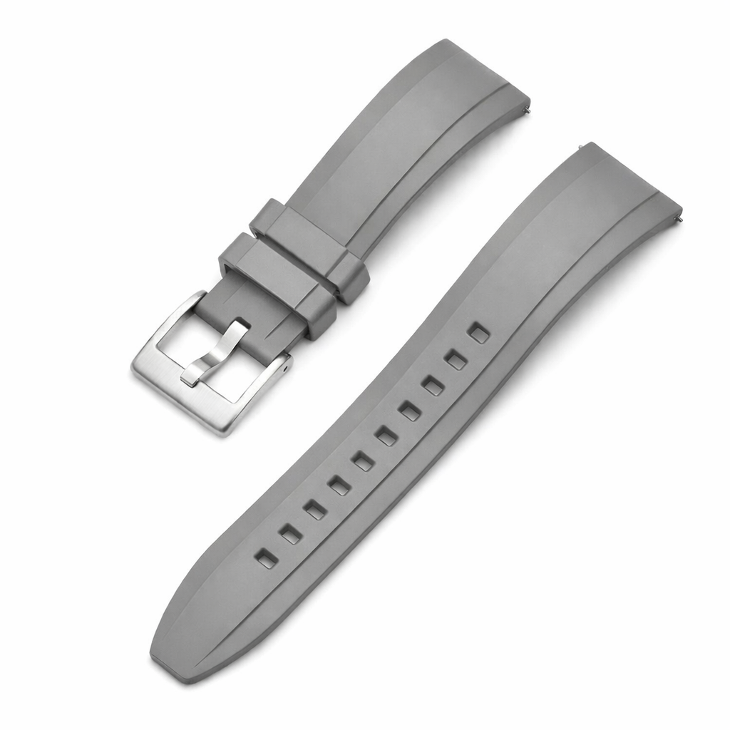 FKM Kautschukarmband – Submariner-Stil – Schnellverschluss – Universal