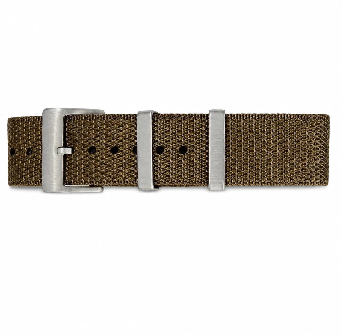 Khaki Brown Nato Strap - Nylon 1.6mm / 28.5cm