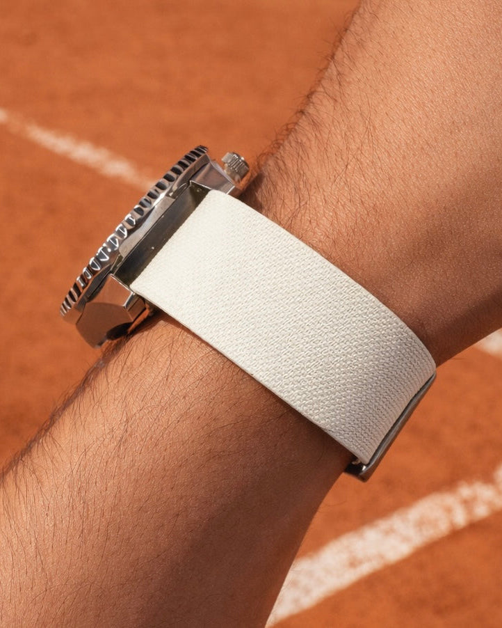 watch sband nato fkm rubber white