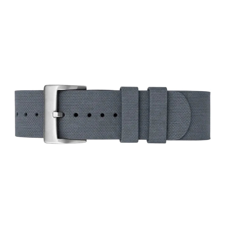 Premium FKM Kautschuk-Nato-Uhrenarmband – mikrotexturiert – 24,5 cm