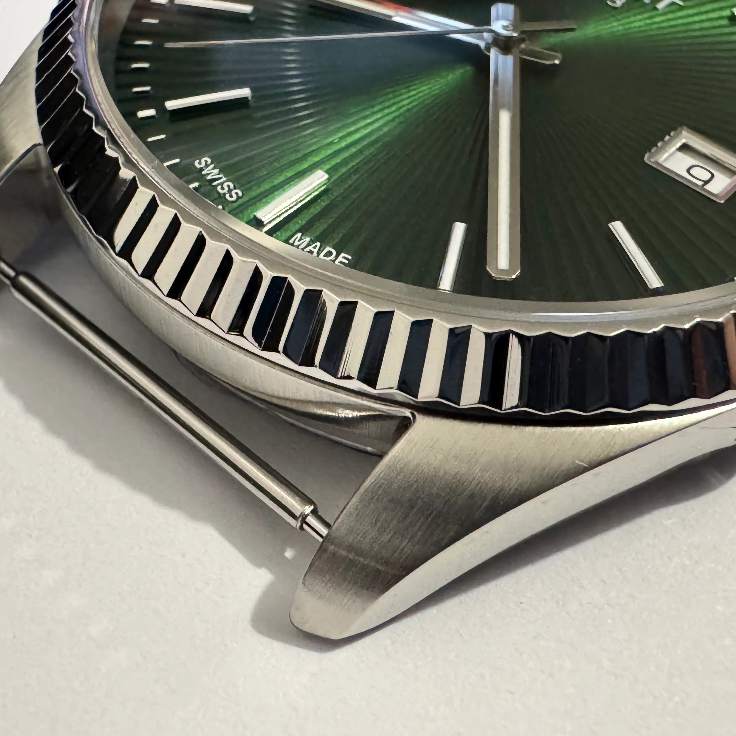 Bergeon 1175 – 2 in 1 – Polierscheibe (hochglanzpolierter Stahl) / Ultraweiche Reinigungsbürste – 20 mm x Ø 60 mm – 1 Stück