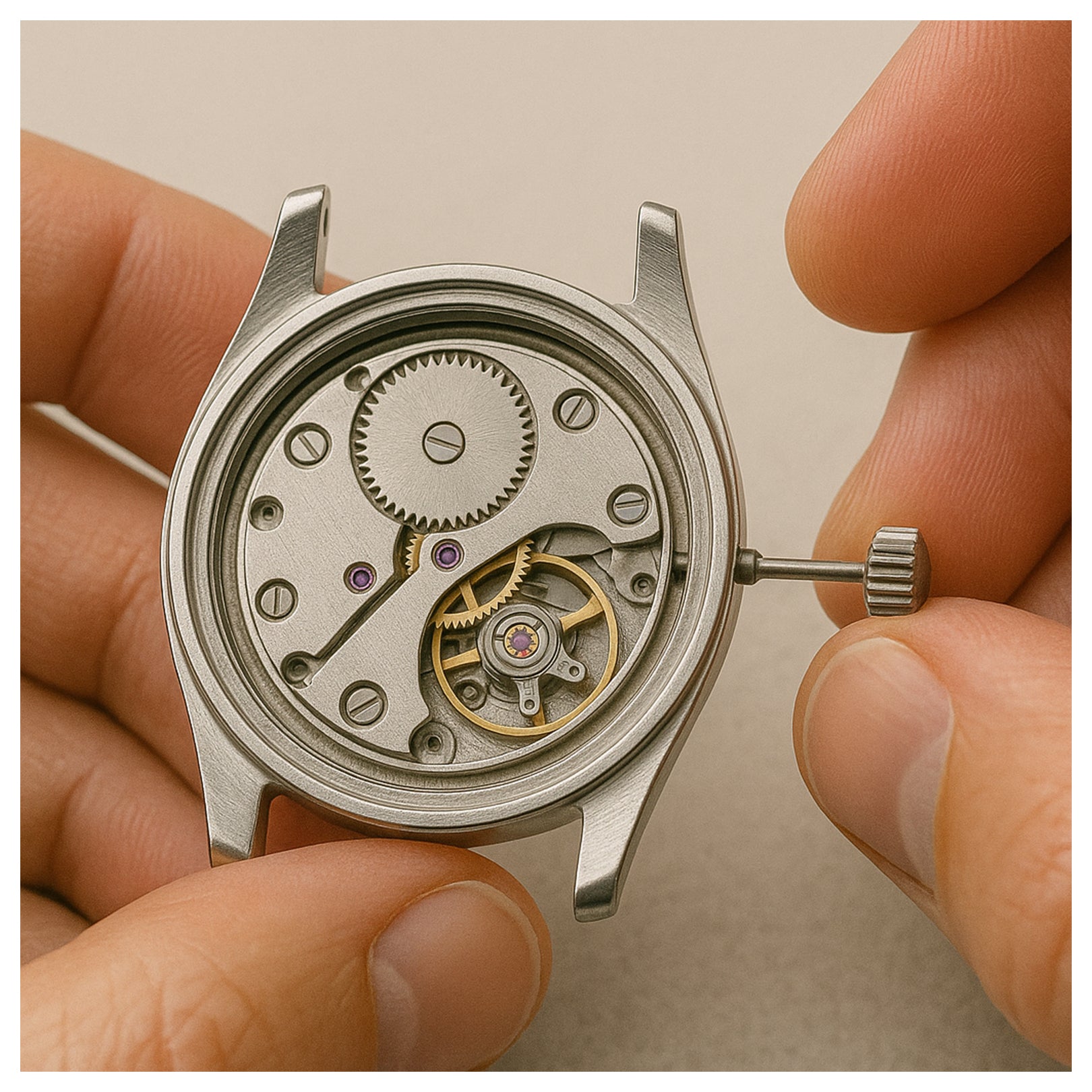 Tige de Remontoir Seiko - De N° 351.4 à 351.9 - 1 Pc