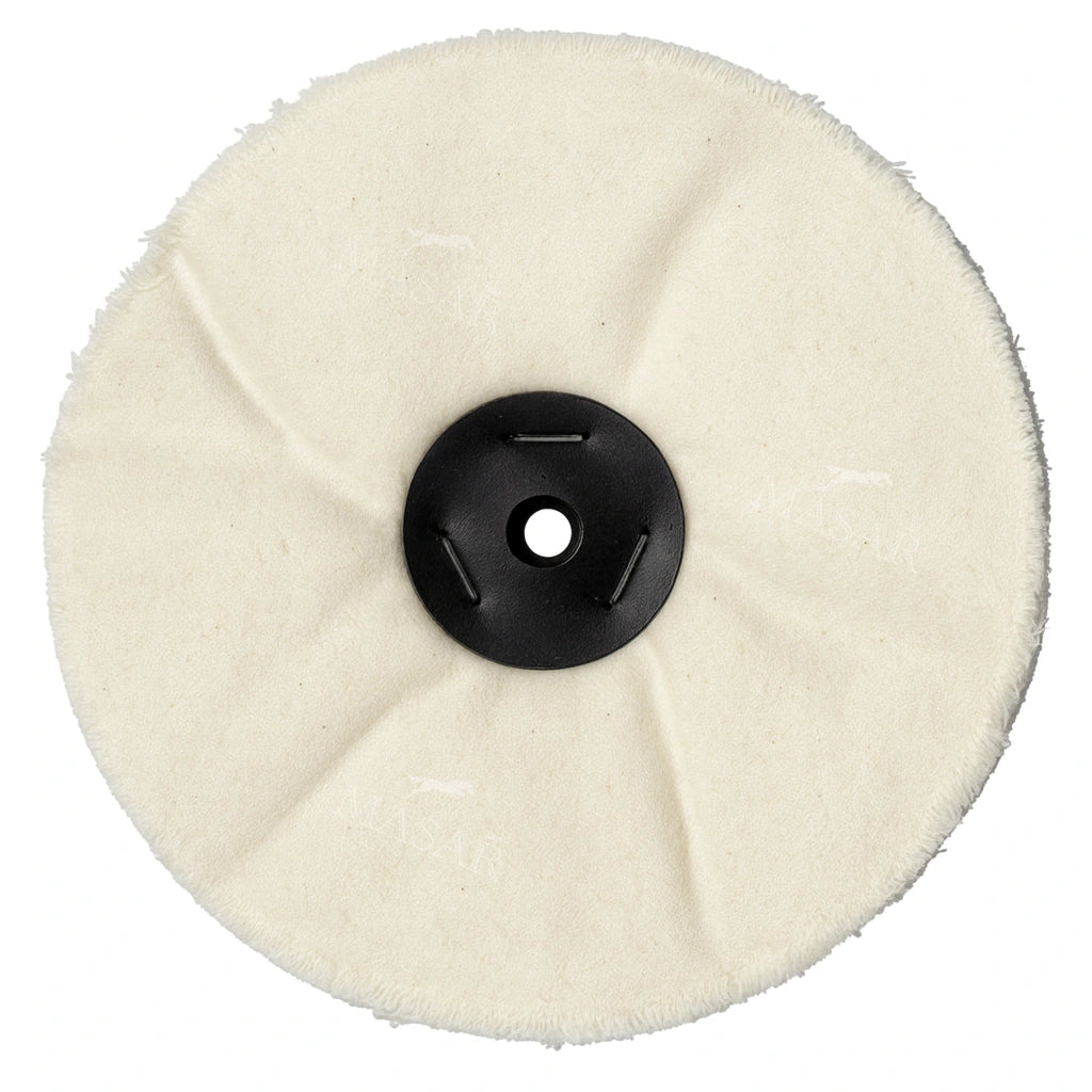 Polierscheibe aus Spiegelstahl (Chrom) – Professionelles Uhrmacherwerkzeug – 1 Stück