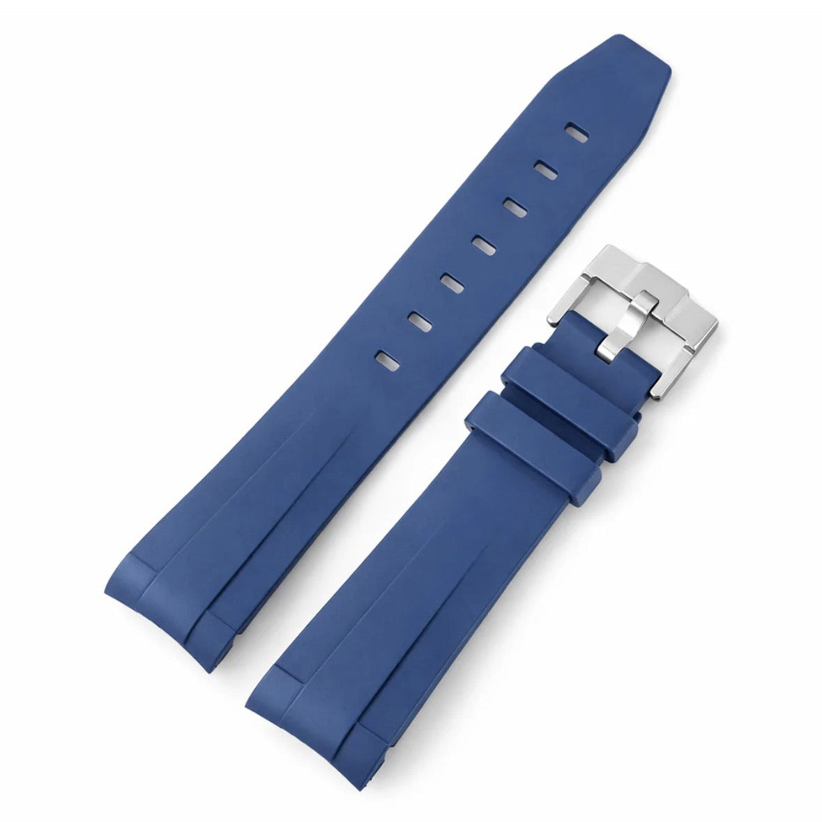 FKM-Kautschukarmband, kompatibel mit Rolex Explorer II 16570