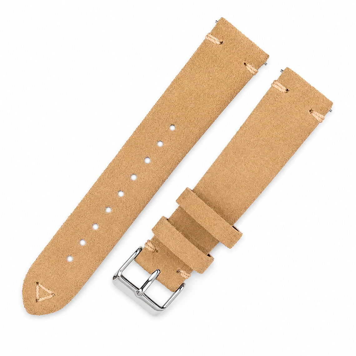Uhrenarmband Wildleder - Dornschließe - Universal