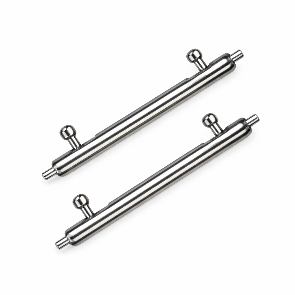 Federstege Schnellverschluss Ø 1,8 mm Doppelt feststehend – Edelstahl 304L – 0,8 mm – 2 Stück